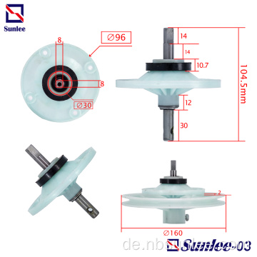 8x8mm Vierkantwelle P Welle Waschmaschine Reduzierstück